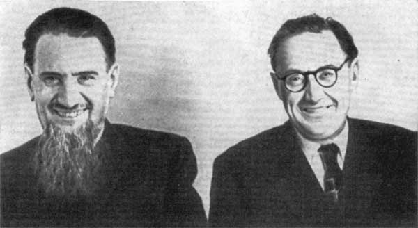 Игорь Васильевич и Борис Васильевич Курчатовы, 1953 год Игорь Васильевич и Борис Васильевич Курчатовы, 1953 год