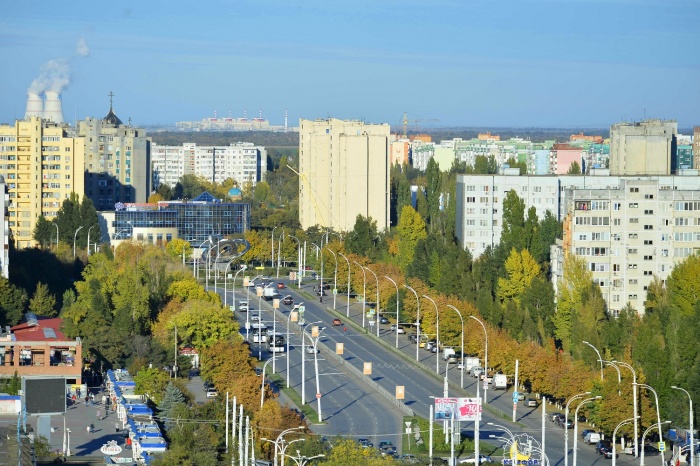 Вид на город Волгодонск Вид на город Волгодонск