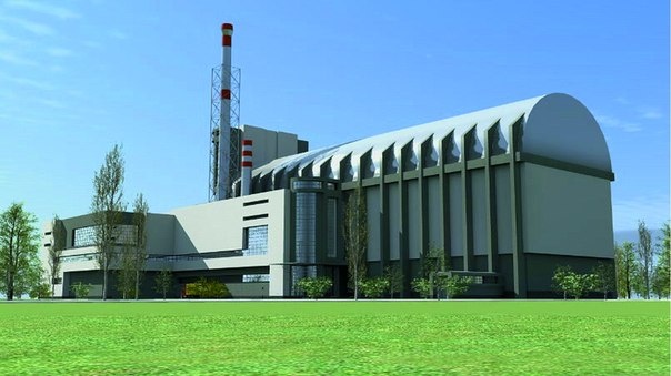 Модель реактора МБИР Модель реактора МБИР