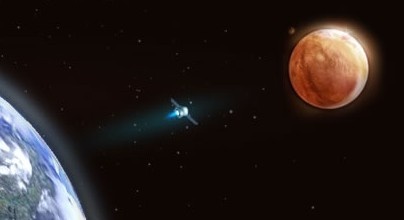 Полет к Марсу глазами художника, не знающего астрономию :) Полет к Марсу глазами художника, не знающего астрономию :)