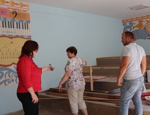 В музыкальном классе школы 1 на средства Смоленской АЭС выполнен ремонт В музыкальном классе школы 1 на средства Смоленской АЭС выполнен ремонт