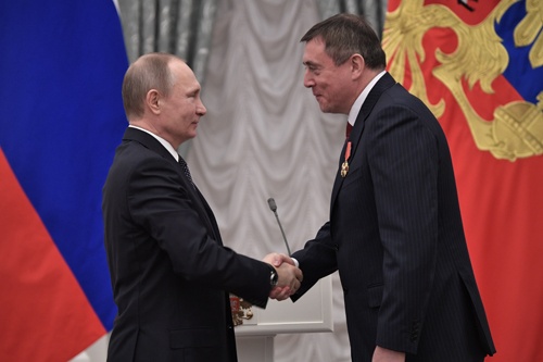 Владимир Путин и Валерий Лимаренко Владимир Путин и Валерий Лимаренко