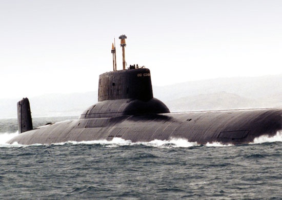 Тяжелый ракетный подводный крейсер стратегического назначения проекта 941, фото mil.ru Тяжелый ракетный подводный крейсер стратегического назначения проекта 941, фото mil.ru