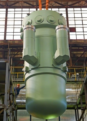 Реактор установки РИТМ-200 для головного ледокола нового поколения Арктика Реактор установки РИТМ-200 для головного ледокола нового поколения Арктика